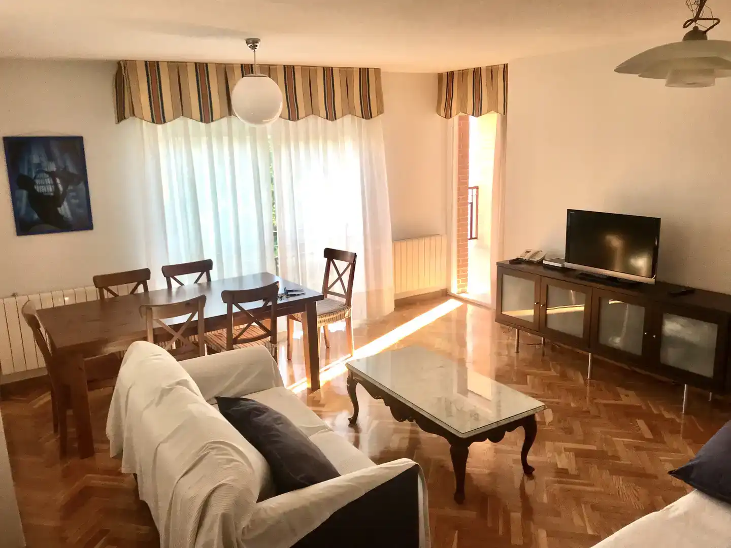 Wohnzimmer von Wohnung zur untervermieten in Parque Coimbra