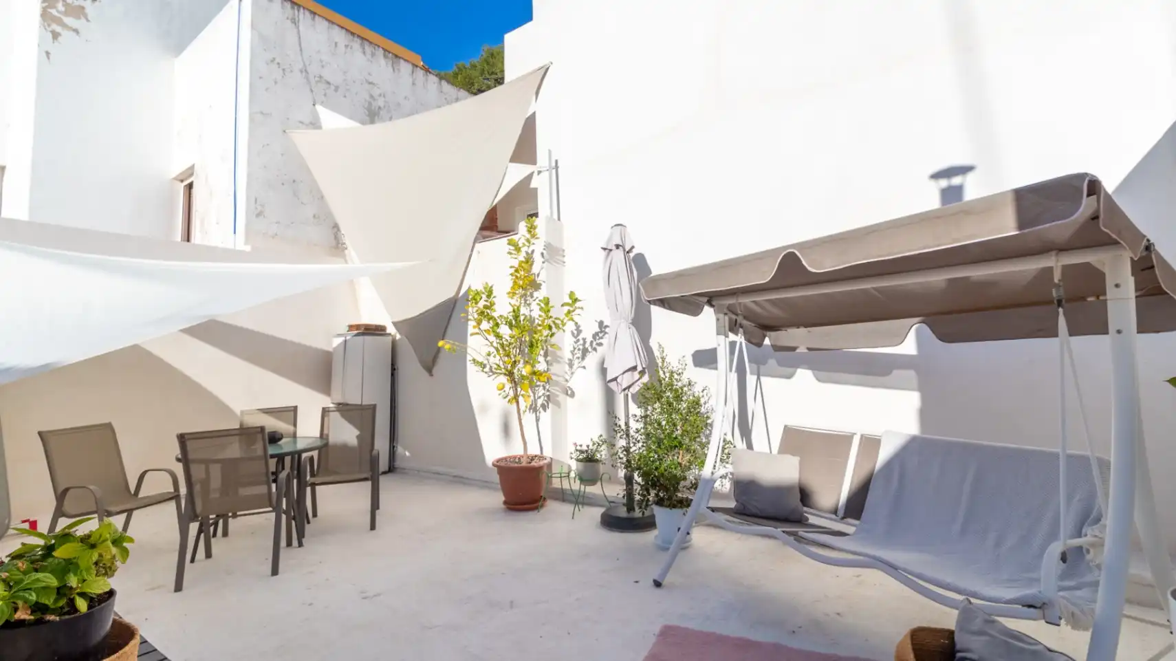 Terrace of Flat for sale in Dénia  with Air Conditioner, Heating and Terrace