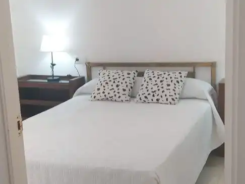 Bedroom of Flat for rent in Peñarroya-Pueblonuevo  with Air Conditioner and Furnished