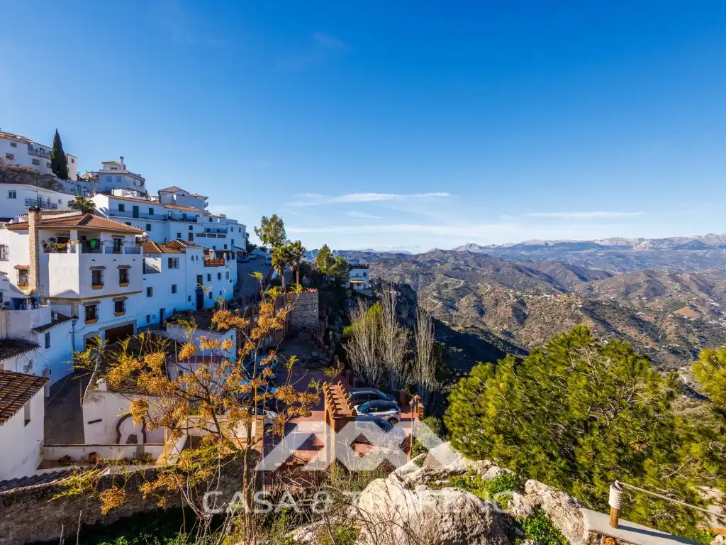 Exterior view of Houses for sale in Comares  with Air Conditioner, Private garden and Terrace