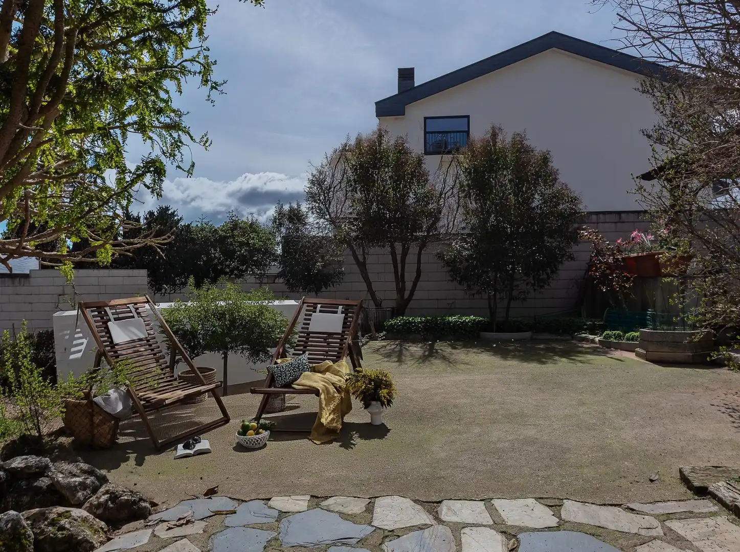 Jardín de Casa o chalet en venta en Villar del Olmo con Calefacción, Jardín privado y Terraza