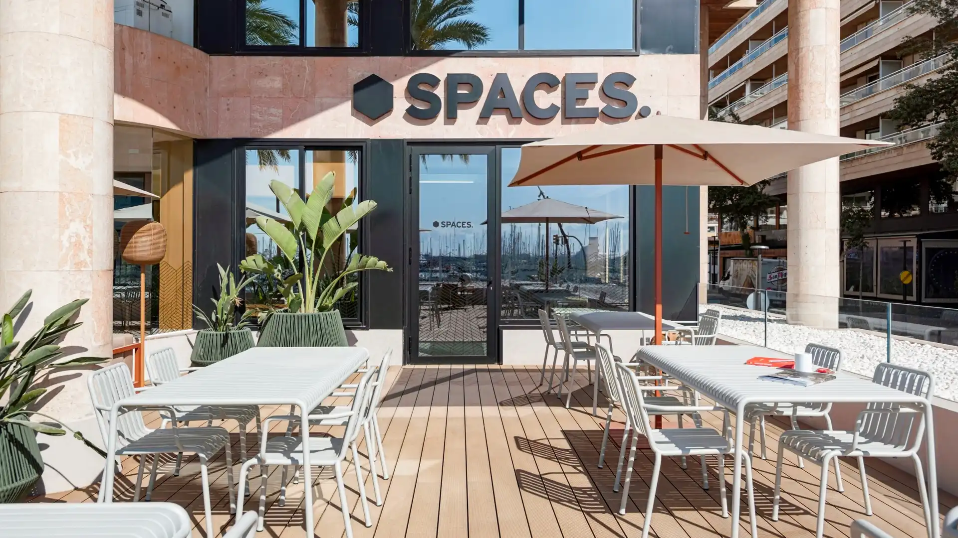 Terrace of Office for rent in  Palma de Mallorca  with Air Conditioner, Heating and Furnished