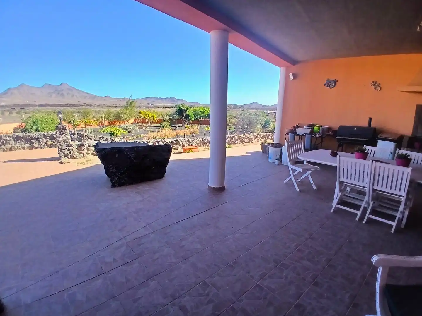 Terrassa de Casa o xalet en venda en Tuineje amb Aire condicionat, Terrassa i Piscina