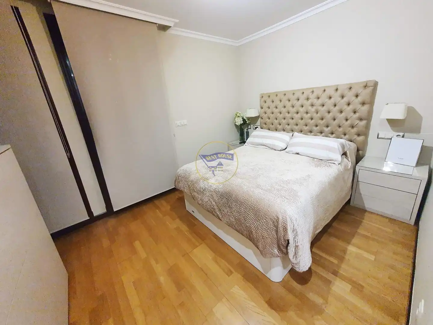 Bedroom of Detached homes for sale in Vigo   with Heating, Private garden and Parquet flooring