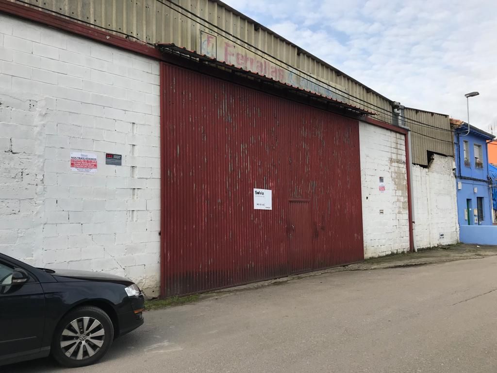 Exterior view of Industrial buildings for sale in Langreo