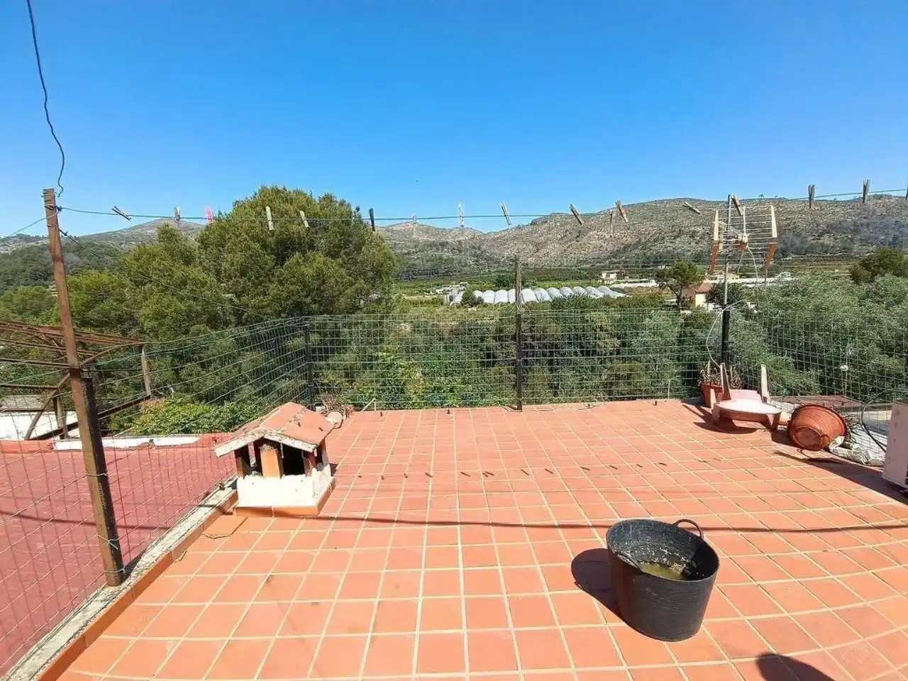 Jardín de Casa adosada en venta en Vilallonga / Villalonga con Terraza y Amueblado