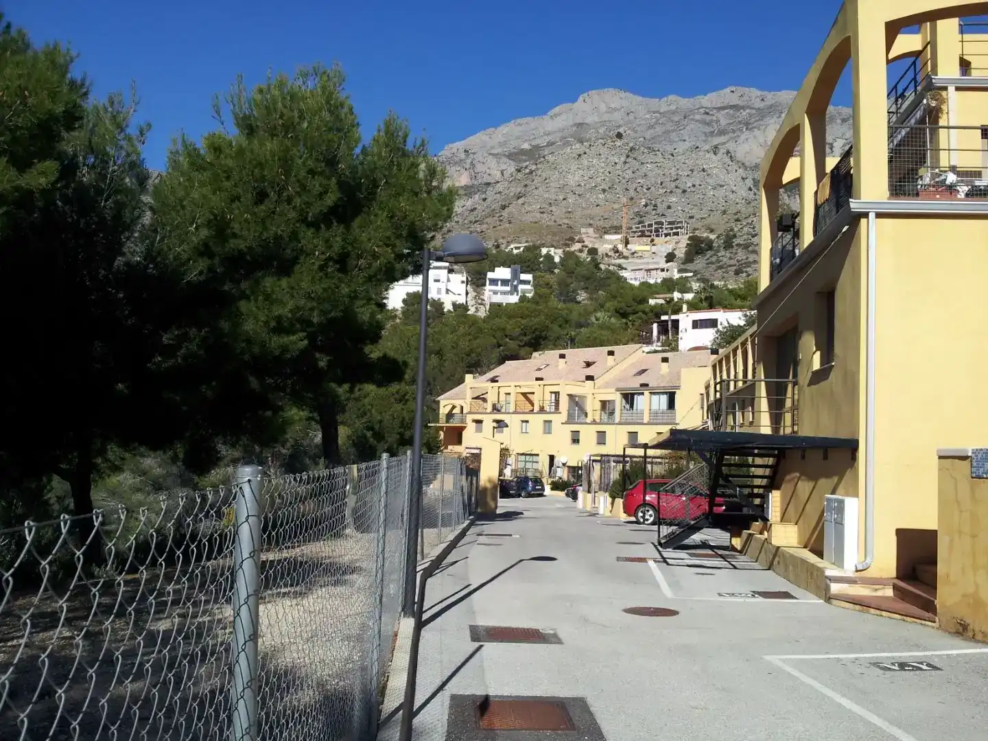 Vista exterior de Pis en venda en Altea amb Aire condicionat i Piscina