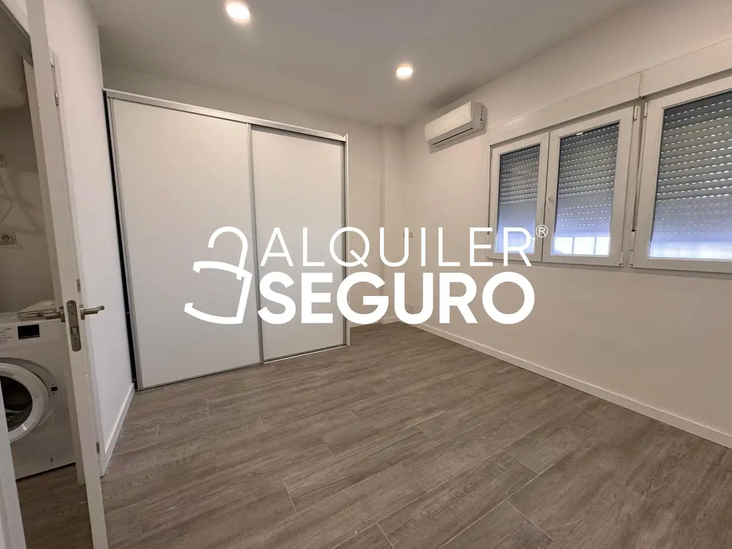 Bedroom of Flat for rent in Humanes de Madrid  with Air Conditioner