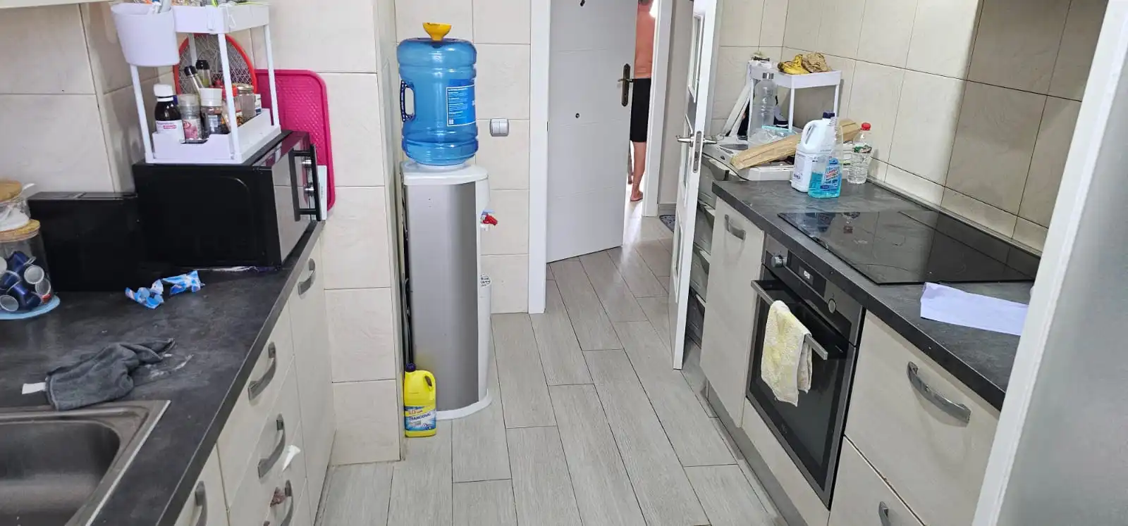 Kitchen of Flat for sale in Mataró  with Heating, Private garden and Balcony