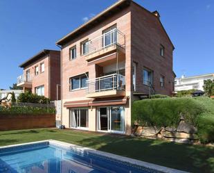 Exterior view of House or chalet to rent in Girona Capital  with Heating, Private garden and Swimming Pool