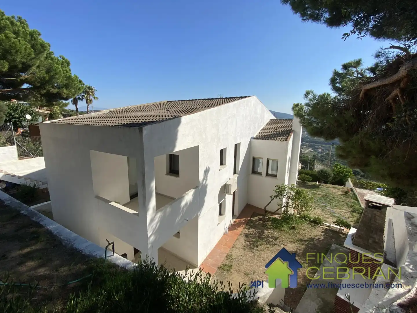Exterior view of Houses for sale in Alella  with Heating, Terrace and Storage room