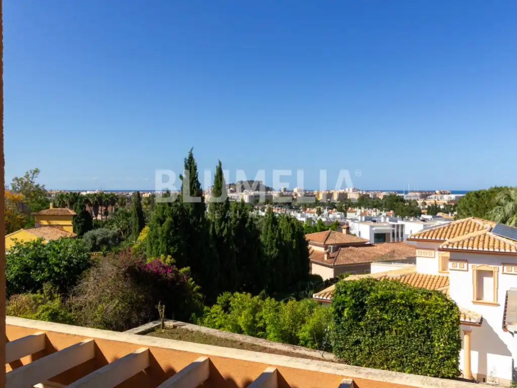 Exterior view of Houses for sale in Dénia  with Air Conditioner, Private garden and Terrace