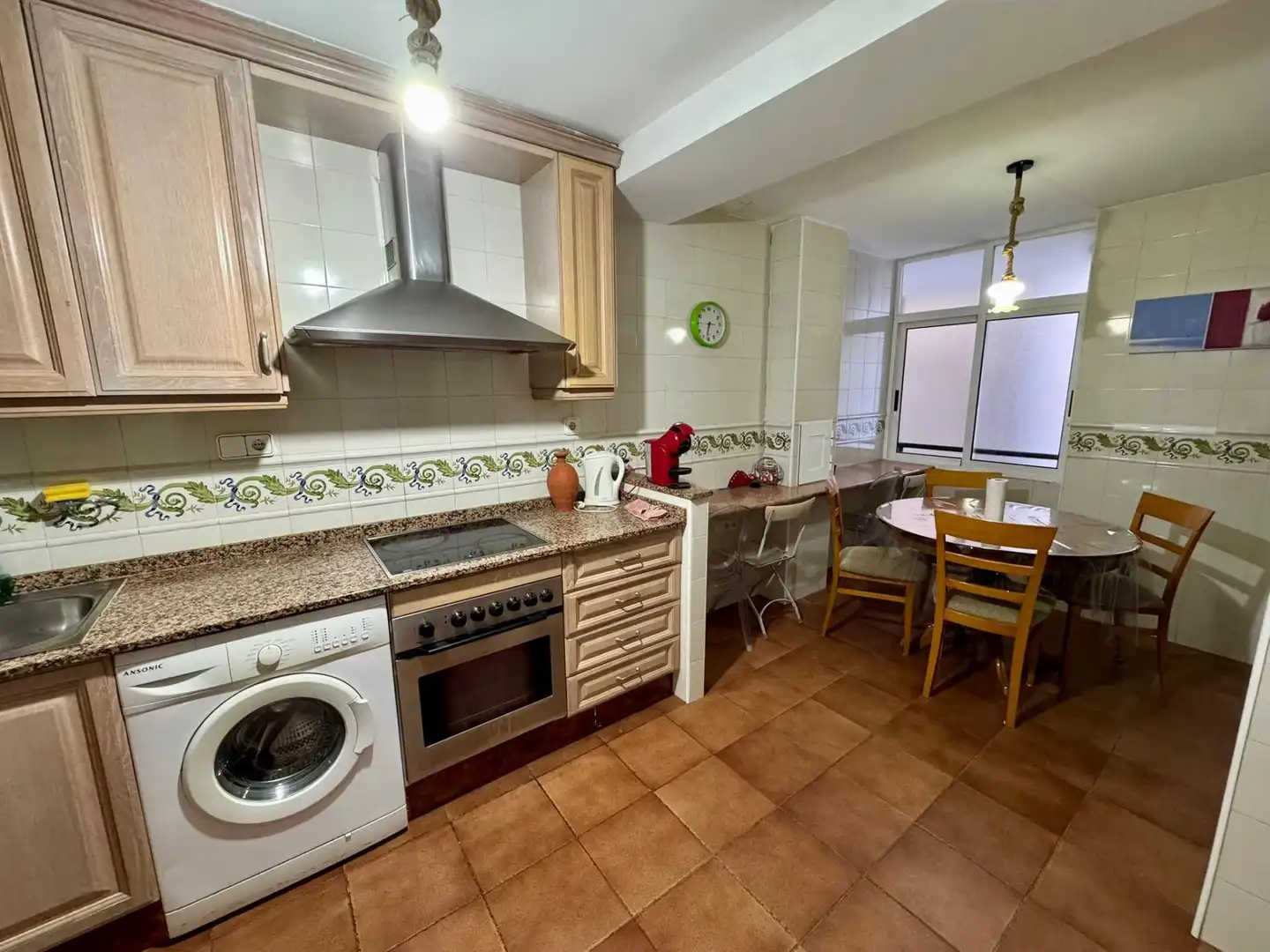 Cocina de Piso de alquiler en Alicante / Alacant con Calefacción y Amueblado