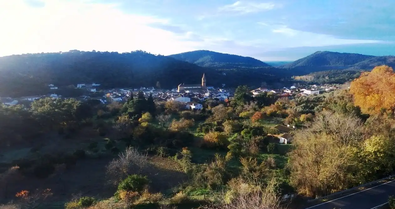 Exterior view of Houses for sale in Alájar  with Heating, Private garden and Terrace