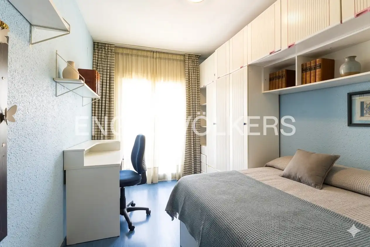 Bedroom of Houses for sale in Vilanova i la Geltrú  with Air Conditioner, Heating and Private garden