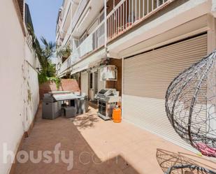 Exterior view of Flat for sale in  Barcelona Capital  with Air Conditioner, Private garden and Terrace