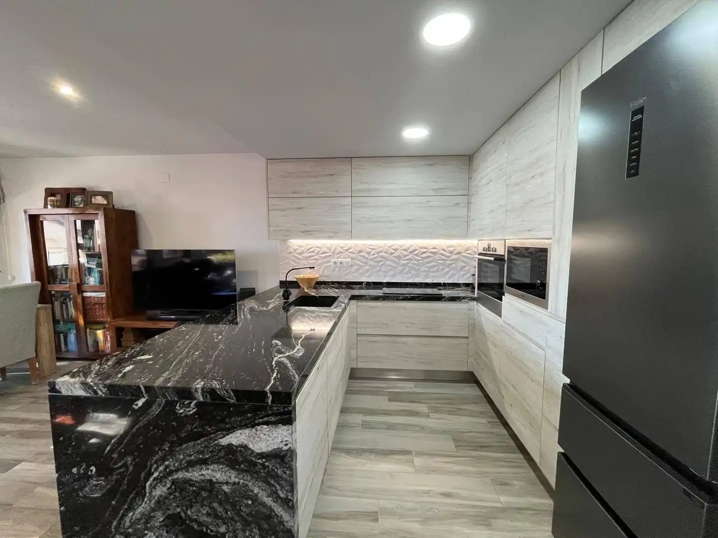 Kitchen of Houses for sale in Santa Pola  with Air Conditioner, Heating and Private garden