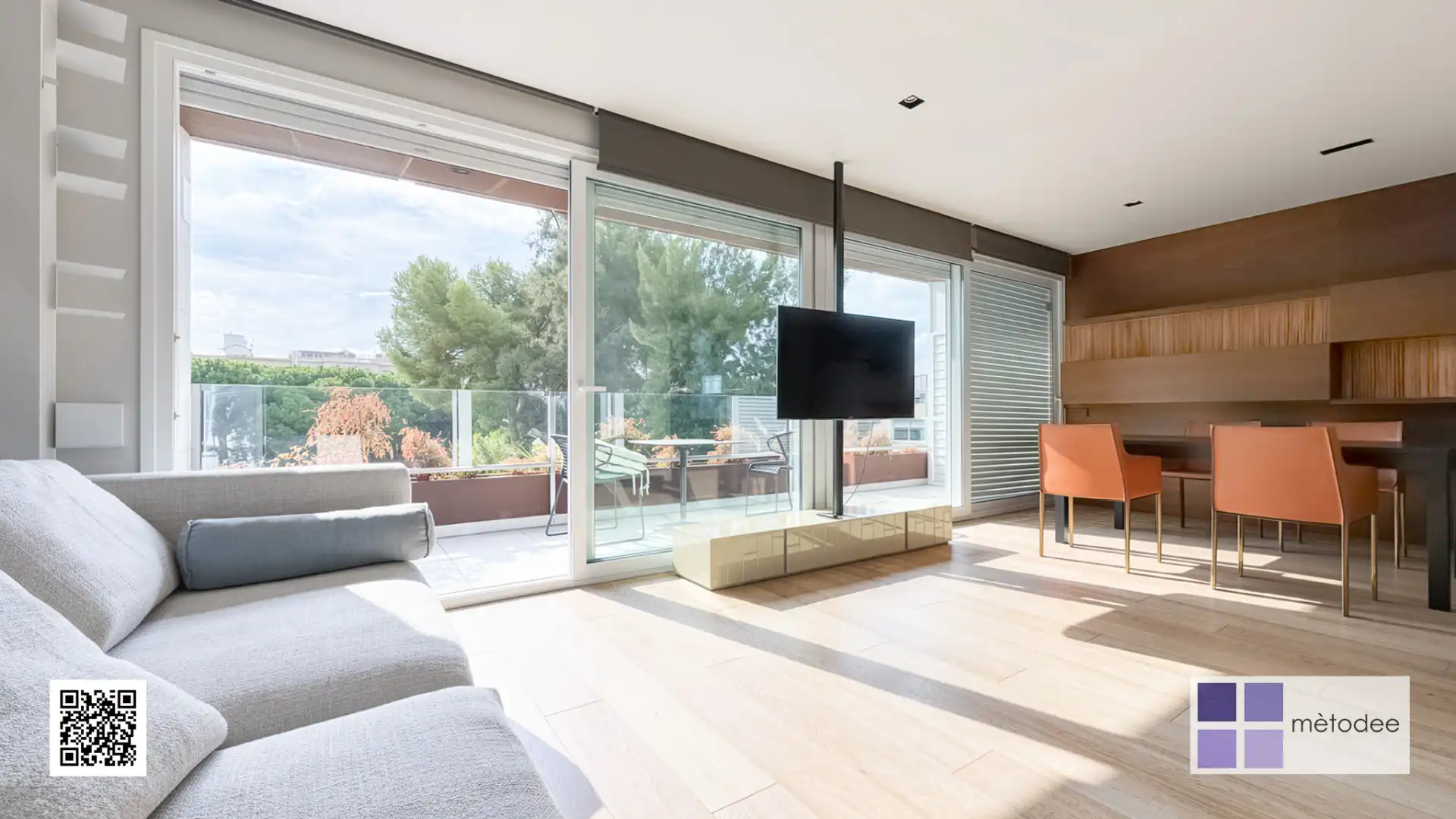 Sala de estar de Piso en venta en Sarrià - Sant Gervasi
