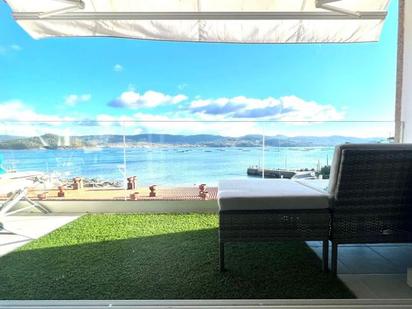 Terrace of Flat for sale in Poio  with Heating, Terrace and Furnished