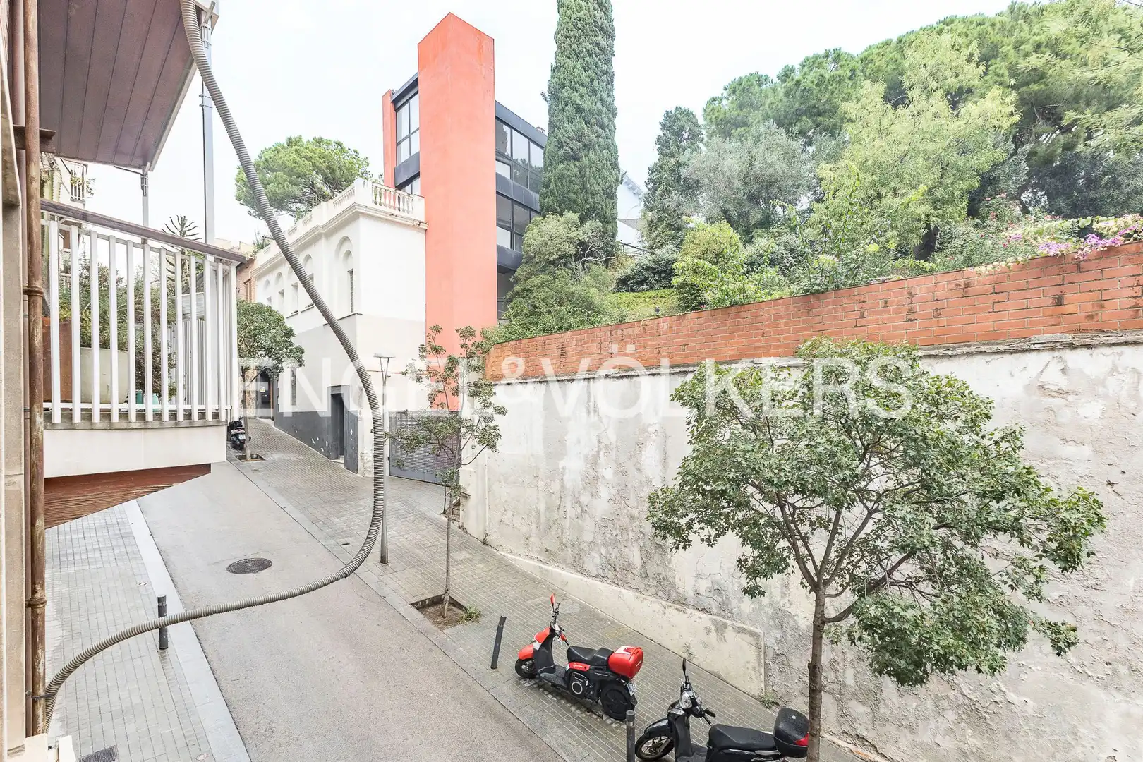 Vista exterior de Piso en venta en Sarrià - Sant Gervasi