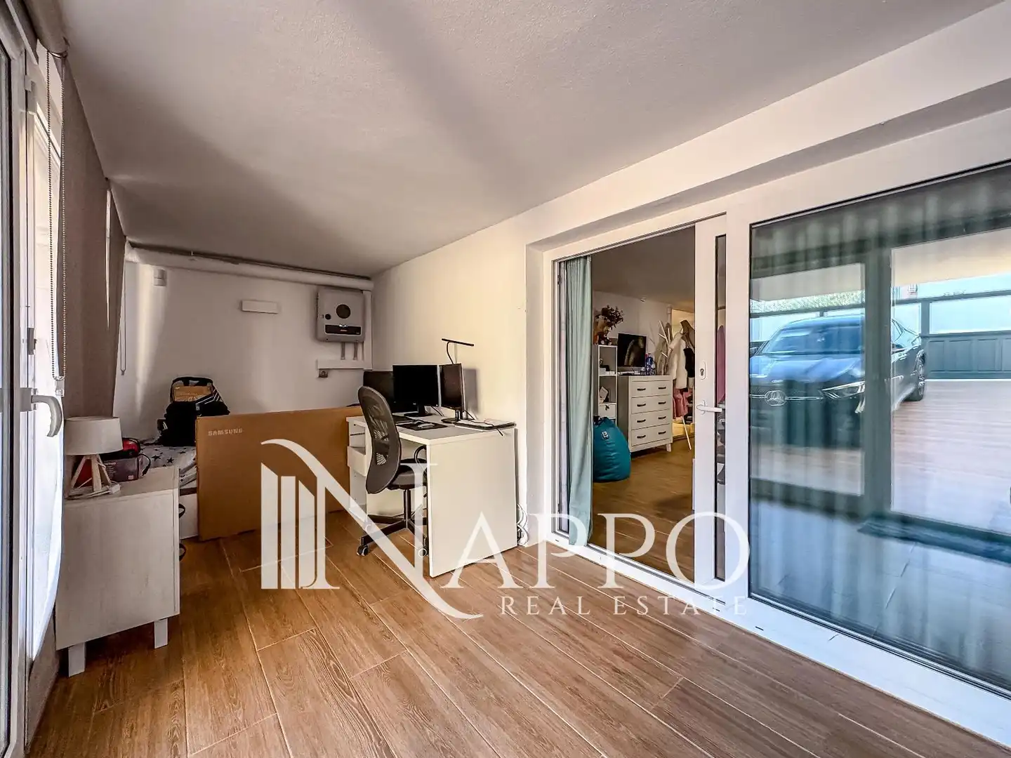 Terraza de Casa adosada en venta en Calvià con Aire acondicionado, Calefacción y Jardín privado