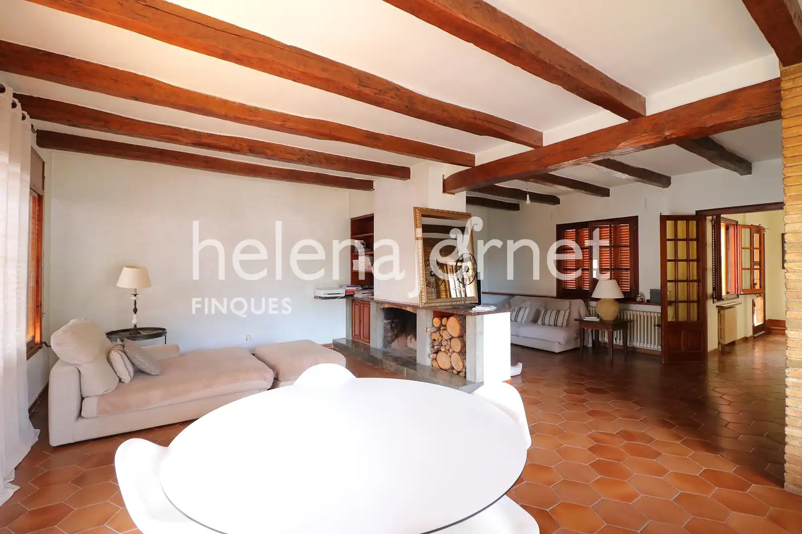 Sala de estar de Casa adosada en venta en Sant Feliu de Guíxols con Amueblado