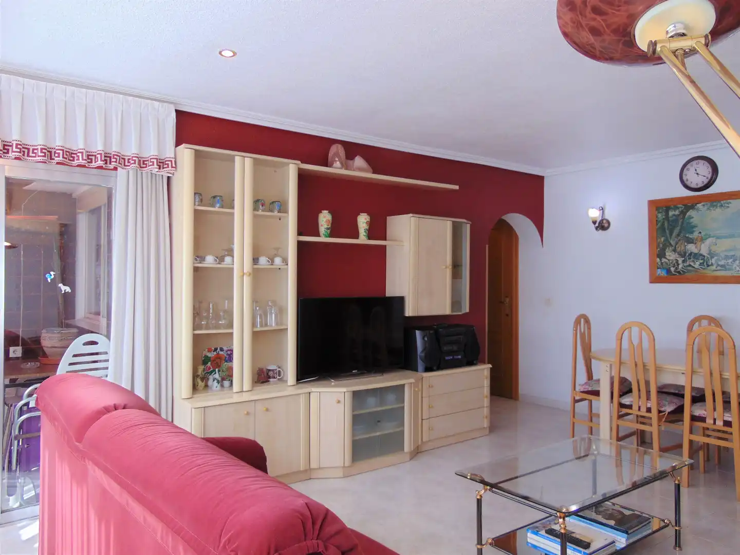Living room of Flat for rent in Benidorm  with Furnished