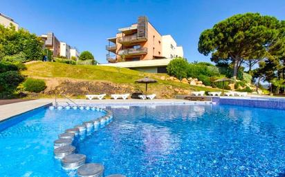 Swimming pool of Attic for sale in Lloret de Mar  with Air Conditioner, Heating and Terrace