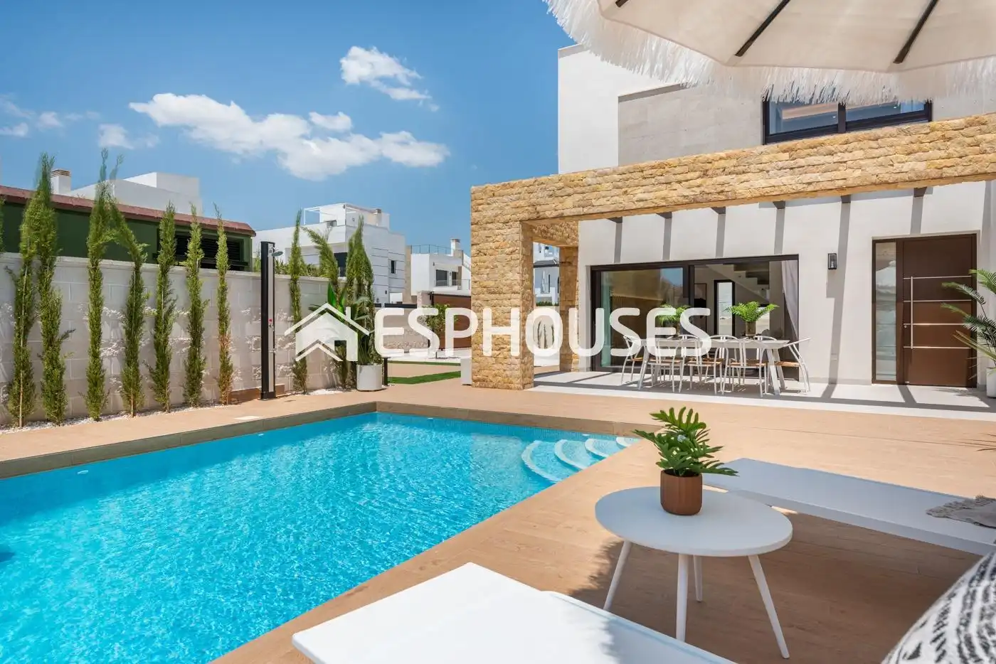 Piscina de Casa o chalet en venta en Rojales con Terraza, Piscina y Balcón