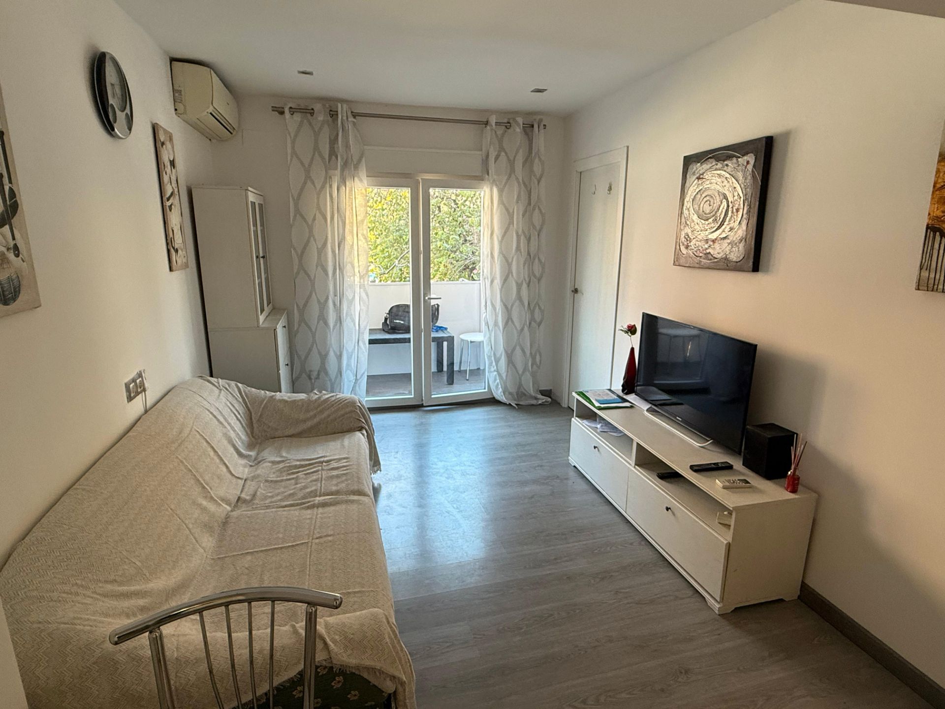 Living room of Flat for sale in  Valencia Capital  with Balcony