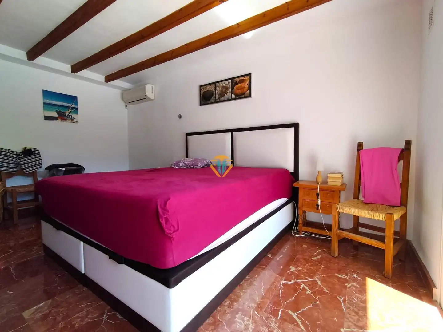 Bedroom of Houses for sale in La Nucia  with Air Conditioner, Heating and Private garden
