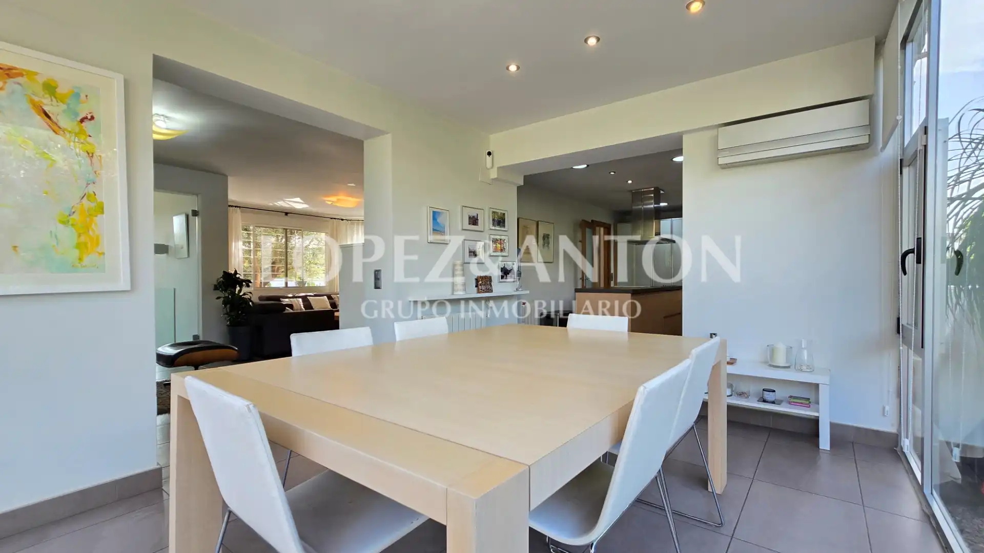 Dining room of Houses for sale in L'Eliana  with Air Conditioner, Heating and Private garden