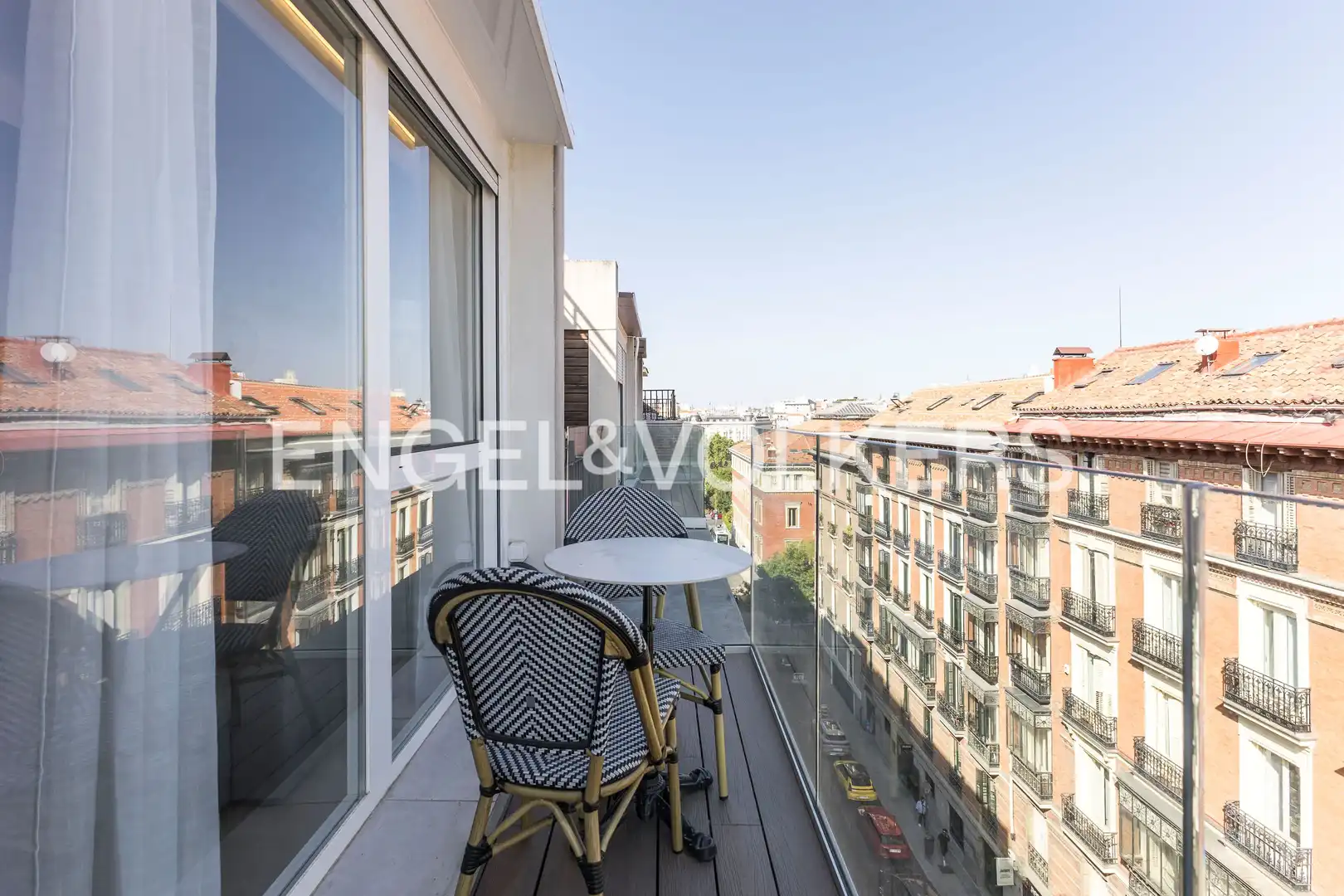Terrasse von Wohnung zur Miete in Madrid mit Klimaanlage, Heizung und Terrasse