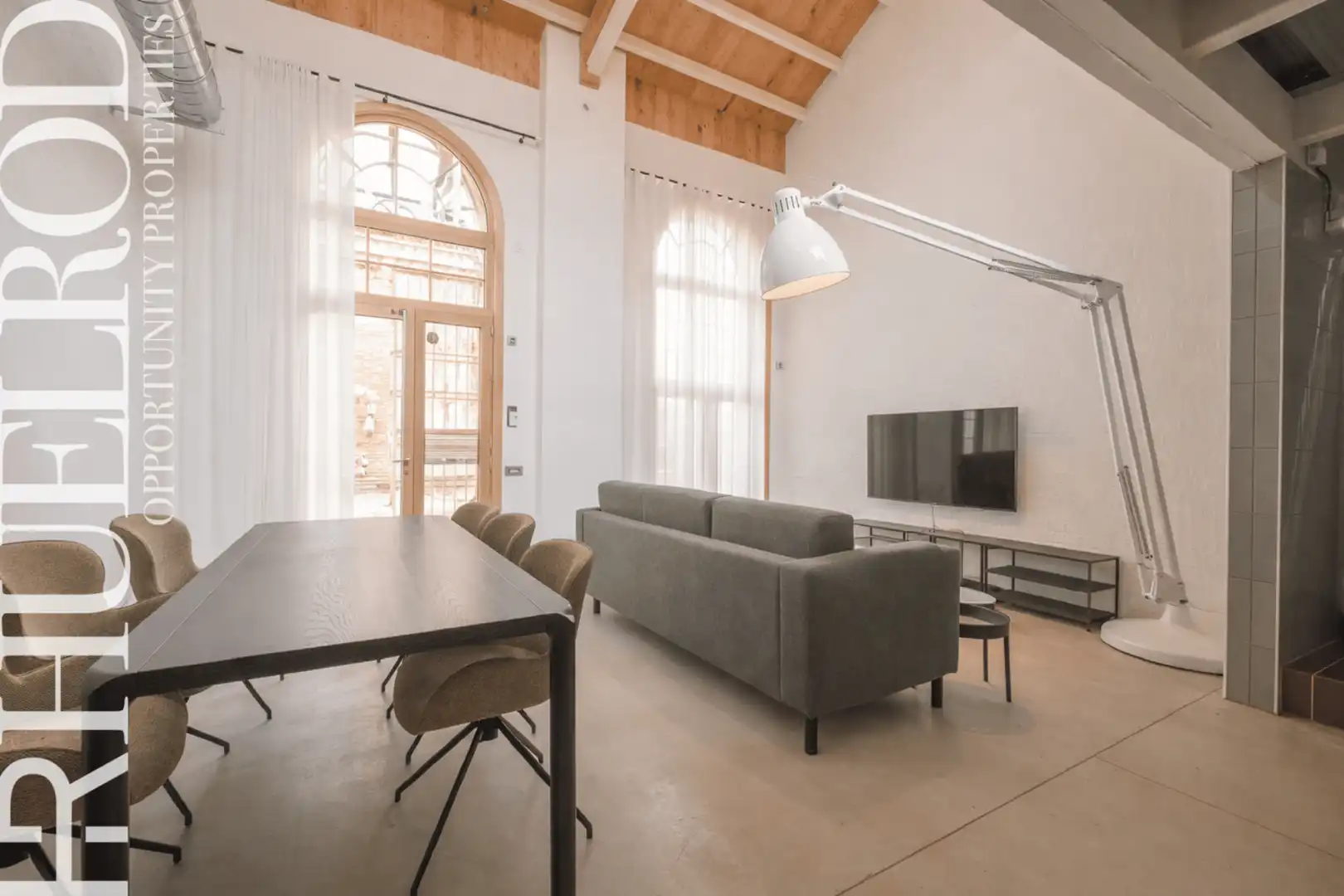 Living room of Ground floor for sale in Barcelona  with Air Conditioner, Heating and Terrace