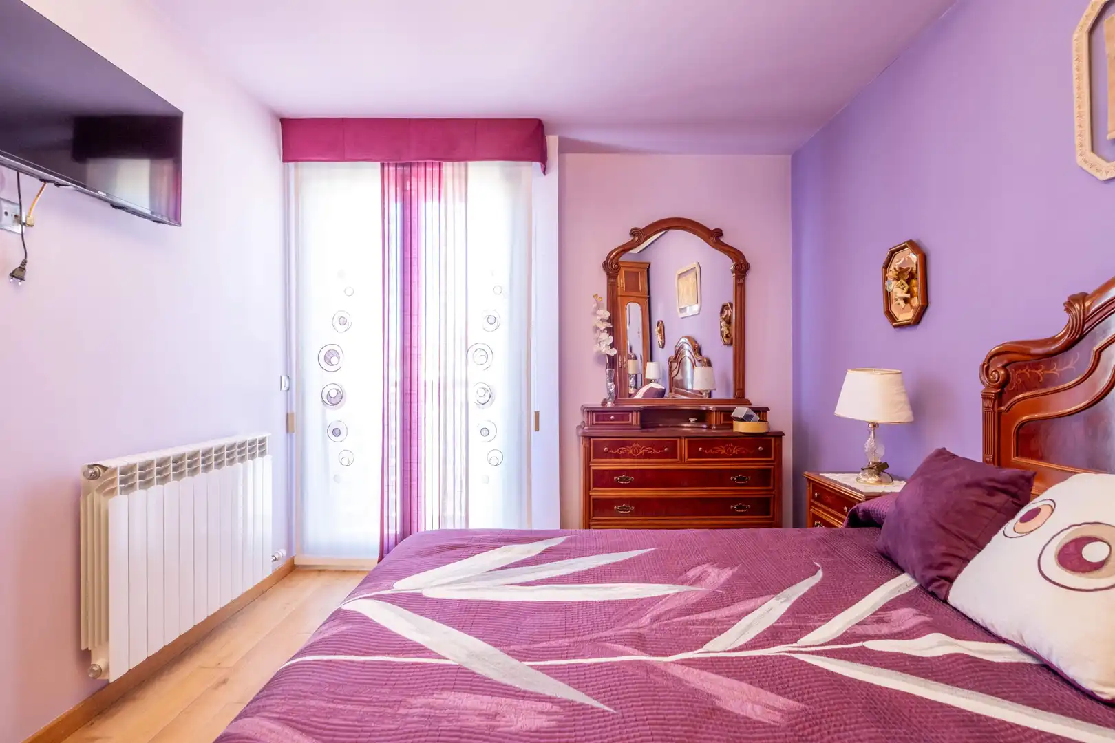 Bedroom of Houses for sale in Zaragoza  with Air Conditioner and Heating