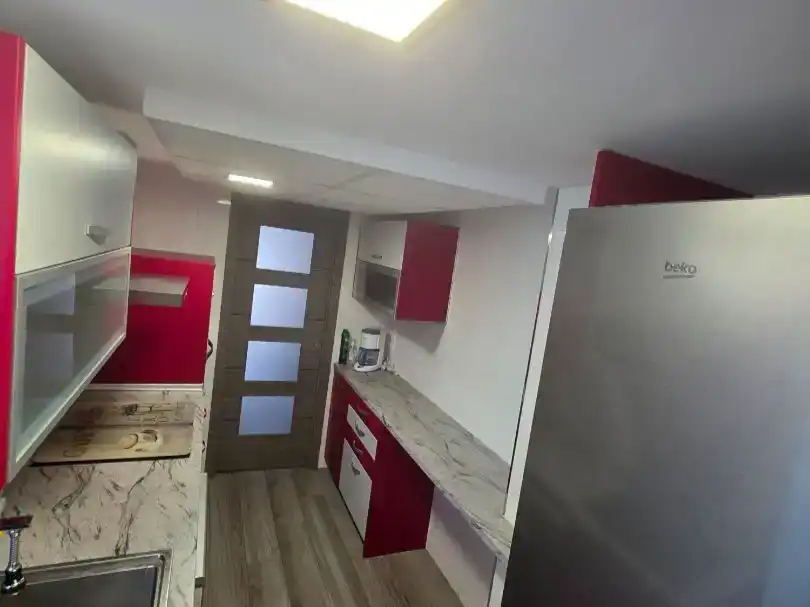 Küche von Wohnung zur Miete in Gandia mit Klimaanlage, Schwimmbad und Möbliert