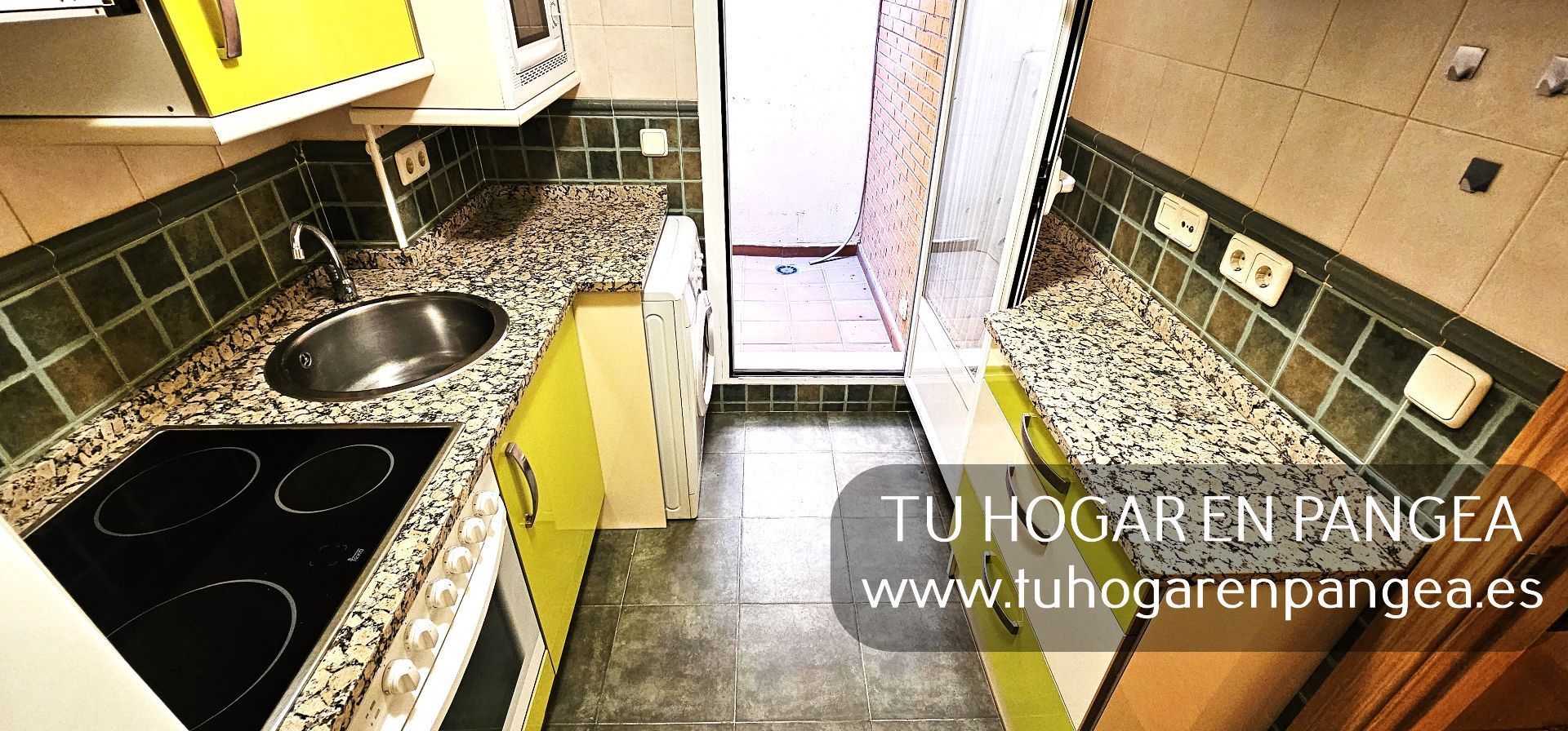 Küche von Maisonette zum verkauf in El Álamo mit Klimaanlage