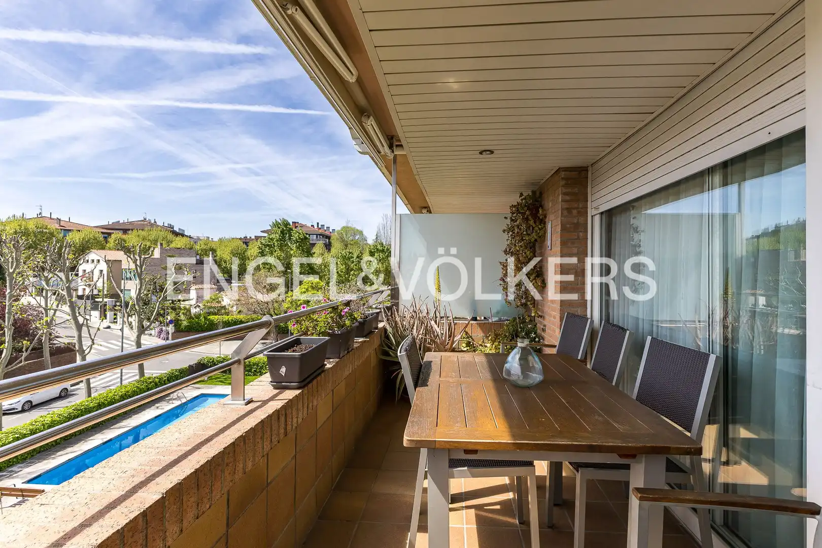 Terraza de Piso en venta en Sant Cugat del Vallès con Aire acondicionado, Calefacción y Parquet
