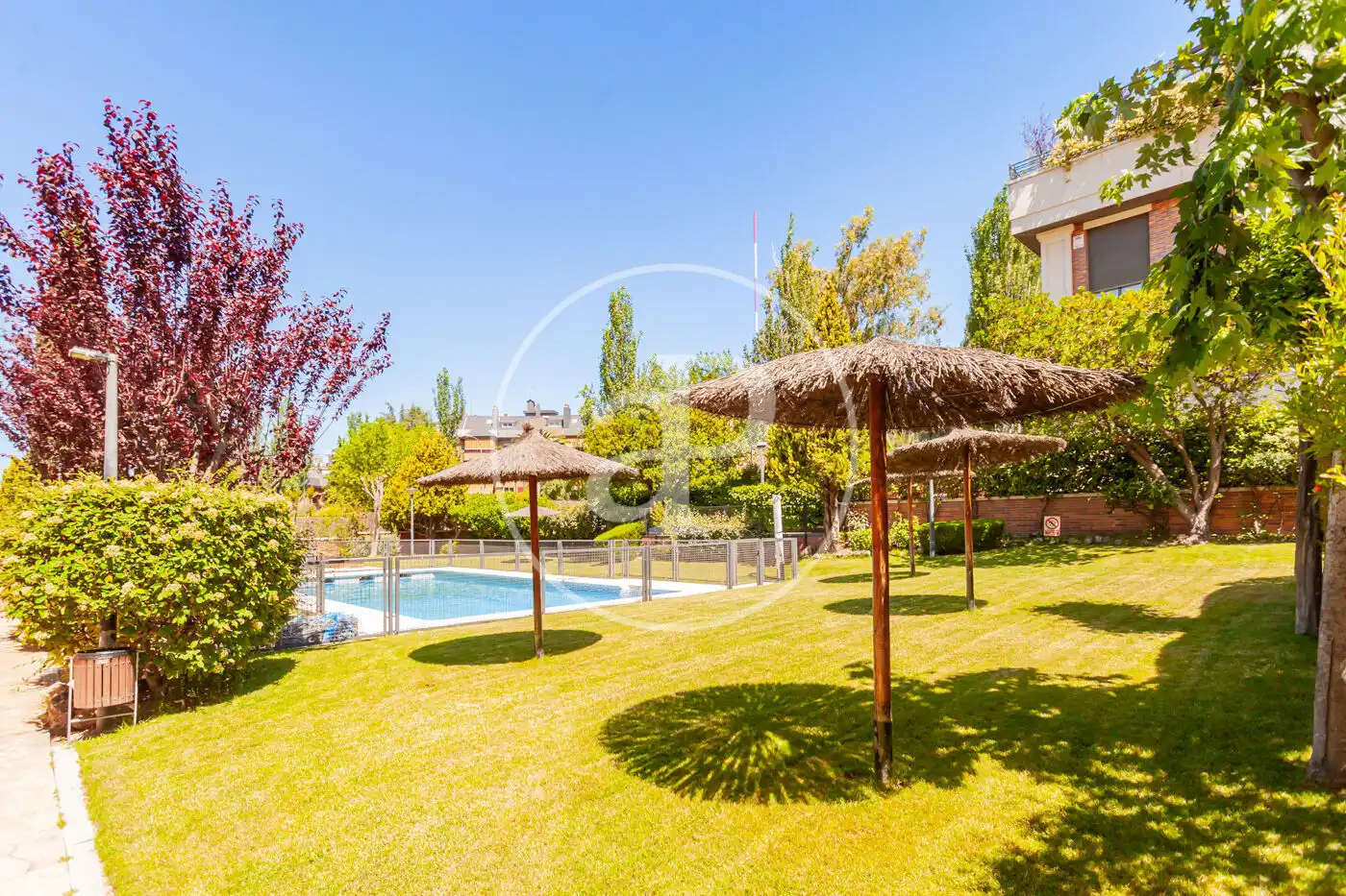 Garten von Wohnung zum Verkauf in Majadahonda mit Klimaanlage, Heizung und Privatgarten