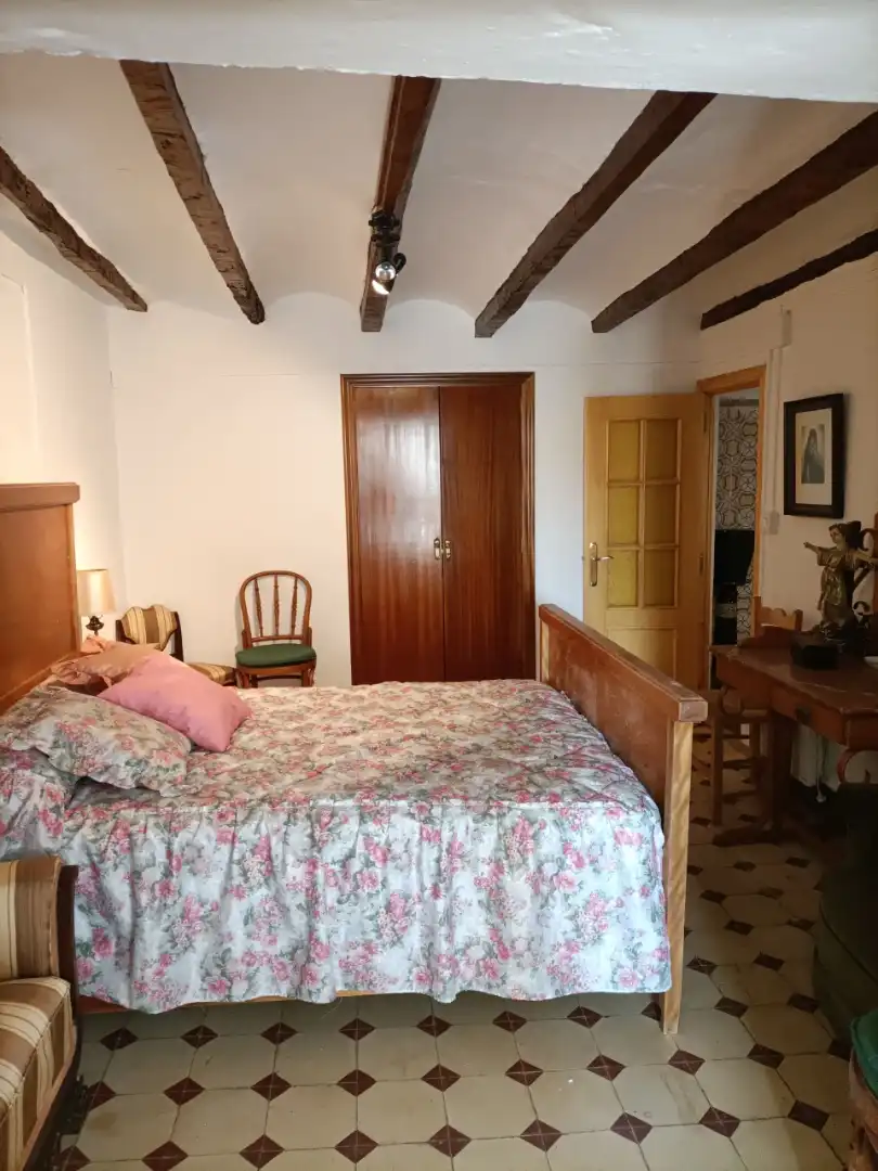 Bedroom of Flat for sale in Viver  with Furnished and Balcony
