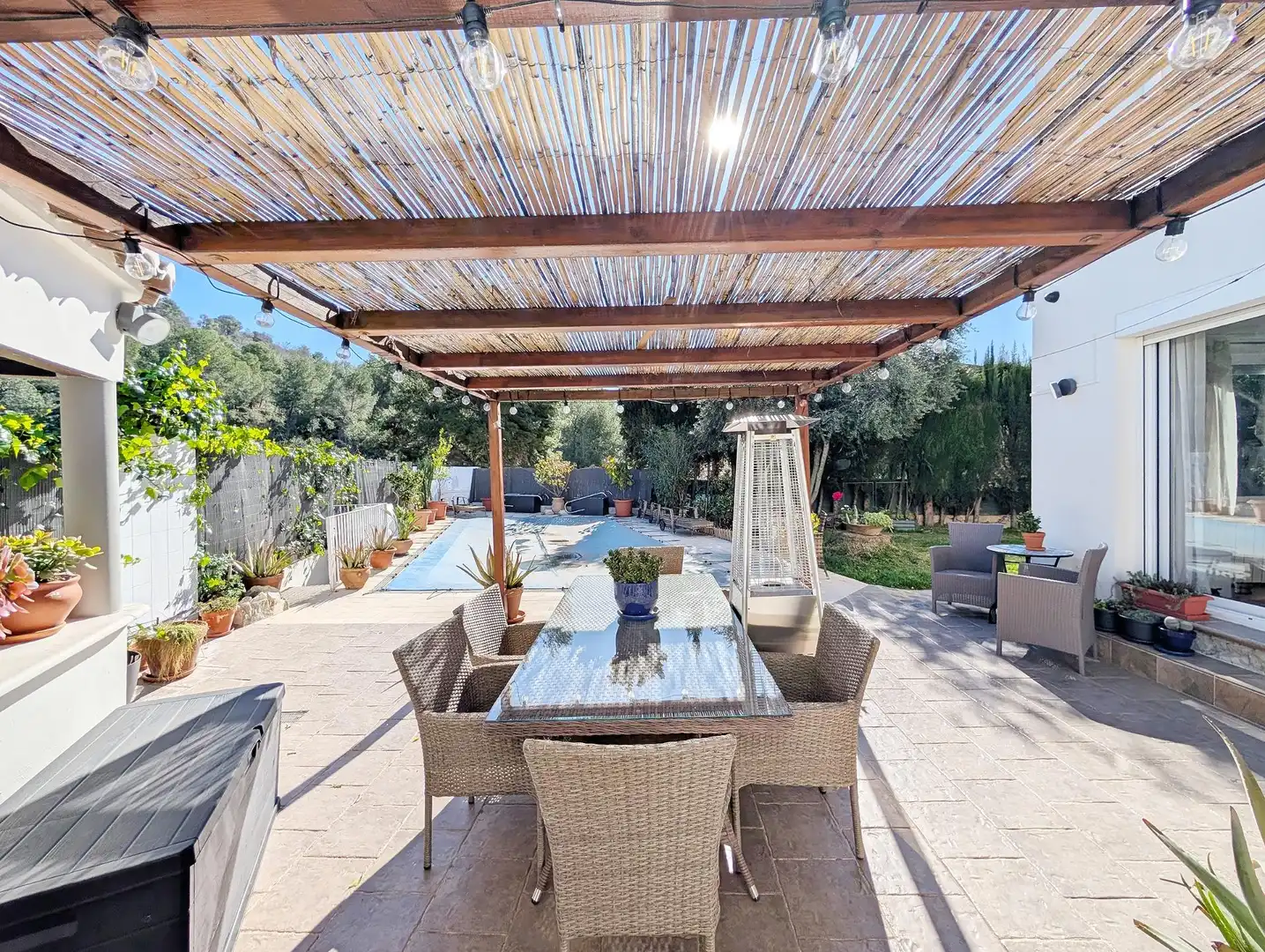 Terrassa de Casa o xalet en venda en Puçol amb Aire condicionat, Calefacció i Jardí privat