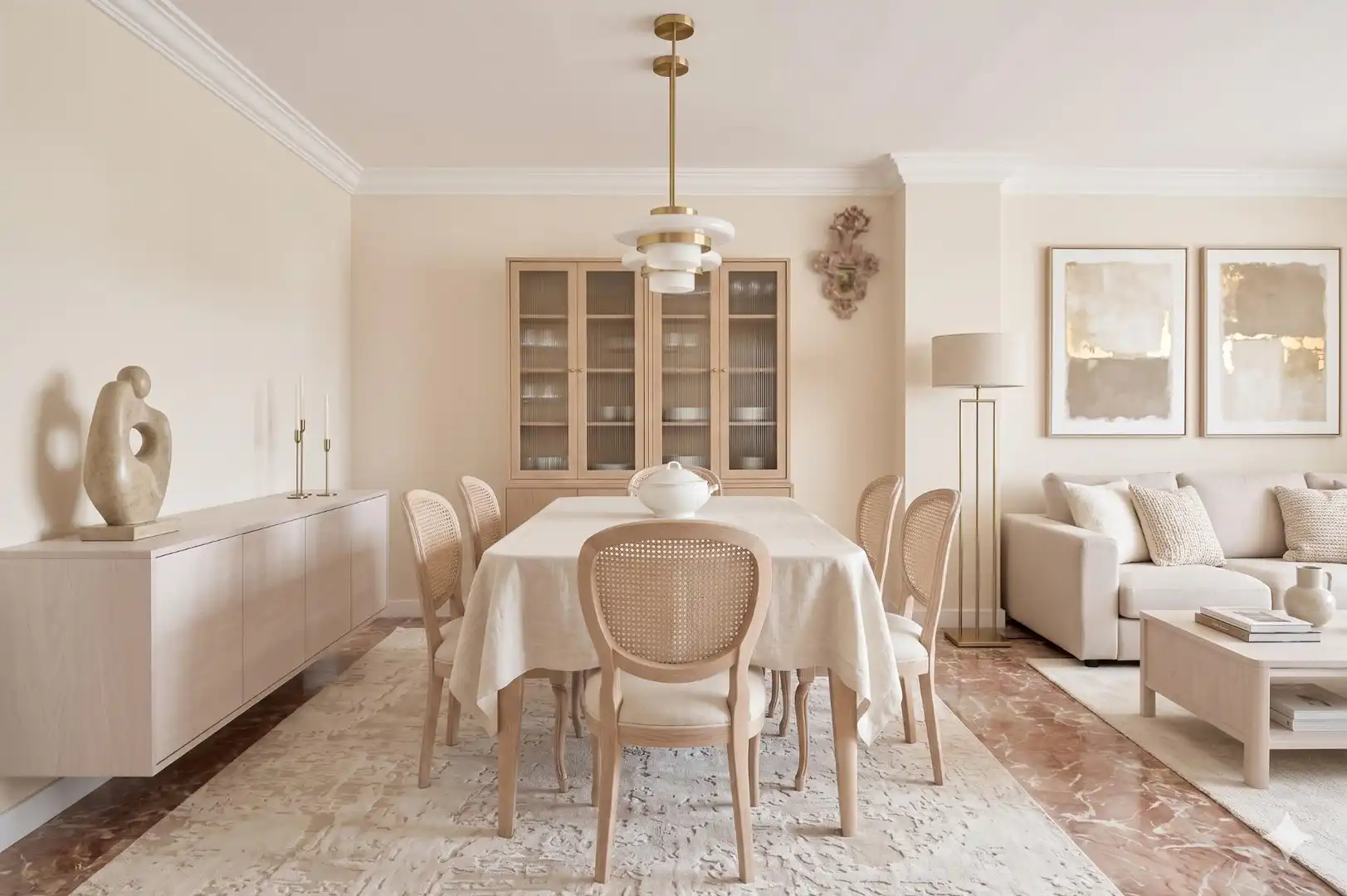 Dining room of Flat for sale in Sevilla  with Air Conditioner, Heating and Community pool