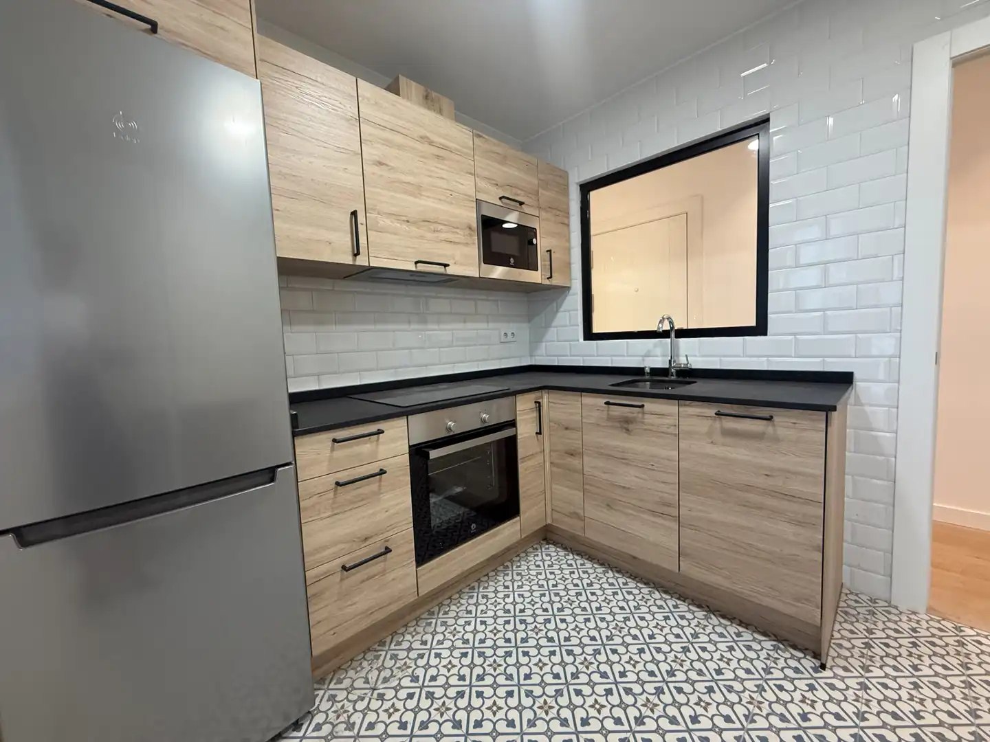 Cocina de Apartamento de alquiler en León Capital  con Calefacción, Parquet y Terraza