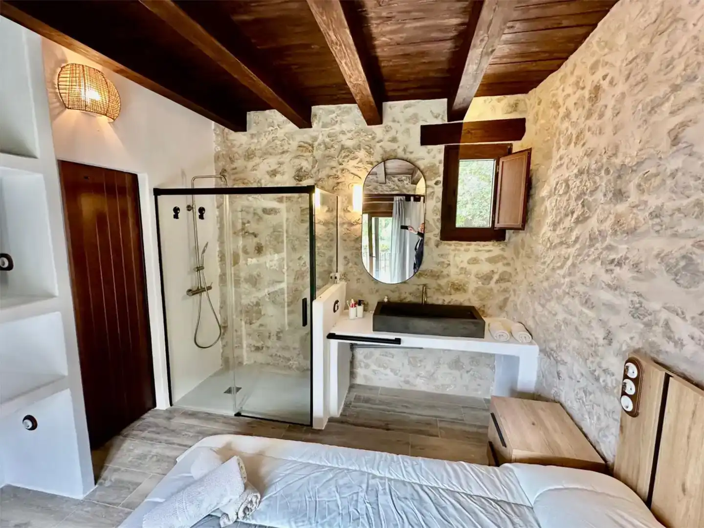 Bany de Finca rústica en venda en Vallibona amb Balcó