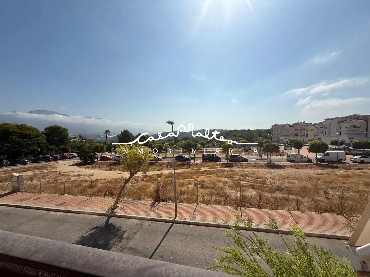 Vista exterior de Piso en venta en La Nucia con Terraza, Amueblado y Balcón