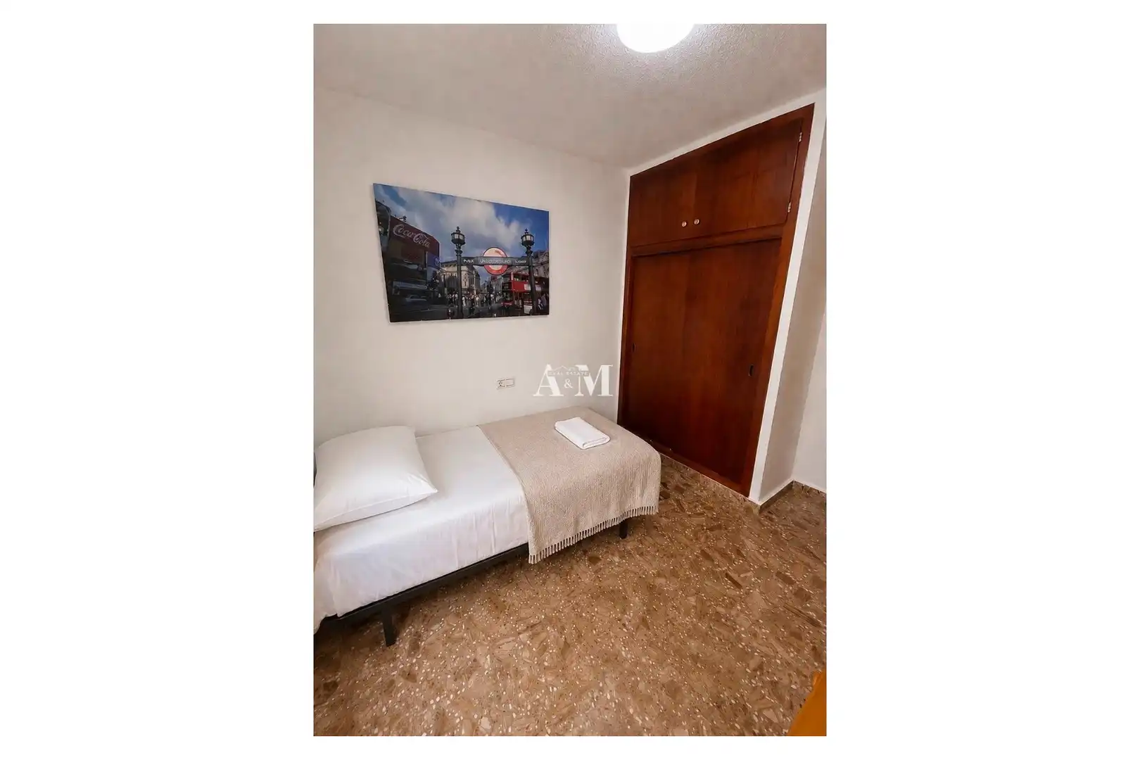 Schlafzimmer von Wohnung zur Miete in Torrevieja mit Klimaanlage, Heizung und Terrasse