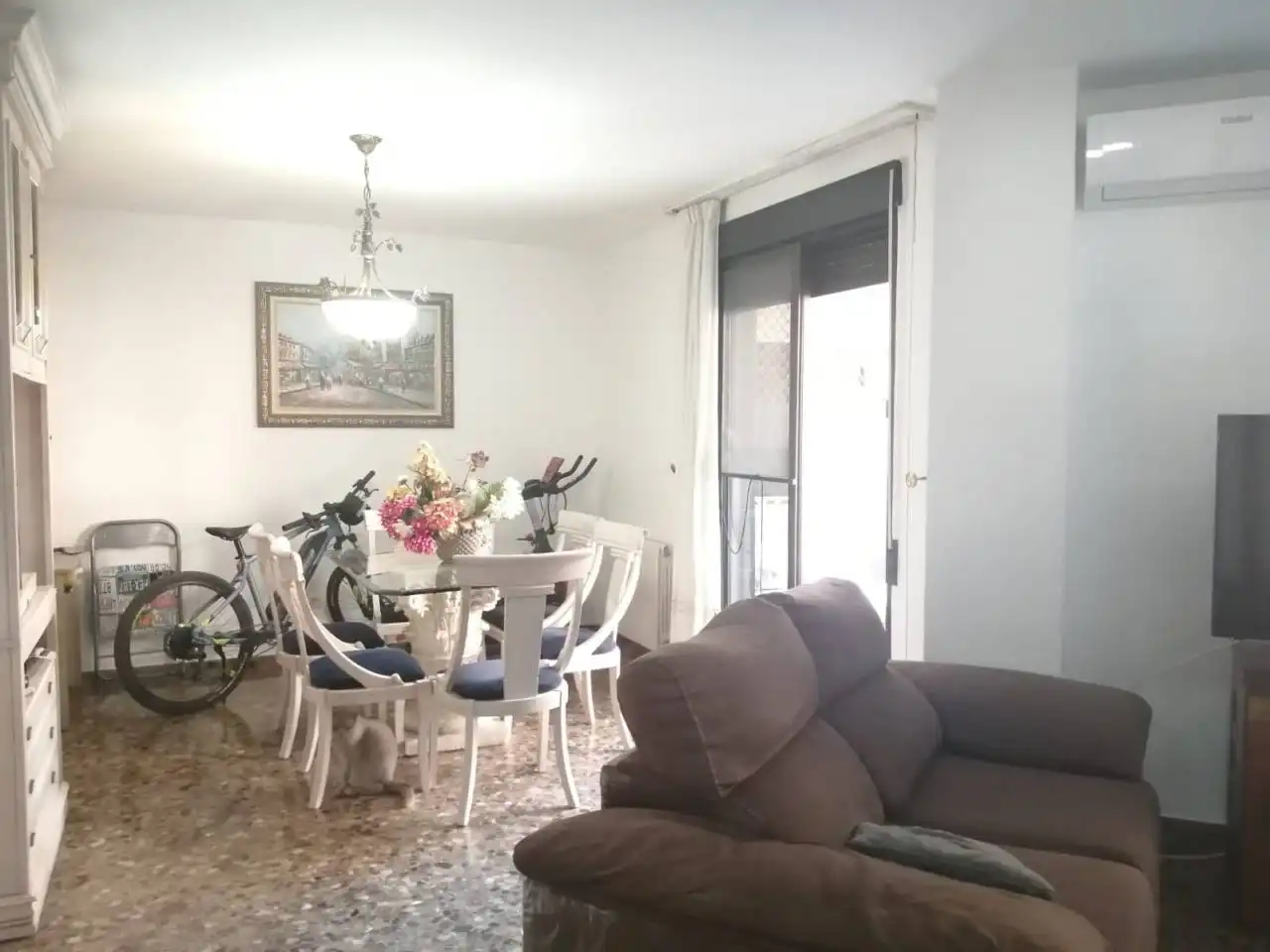 Living room of Flat for sale in Castellón de la Plana / Castelló de la Plana  with Heating, Storage room and Balcony