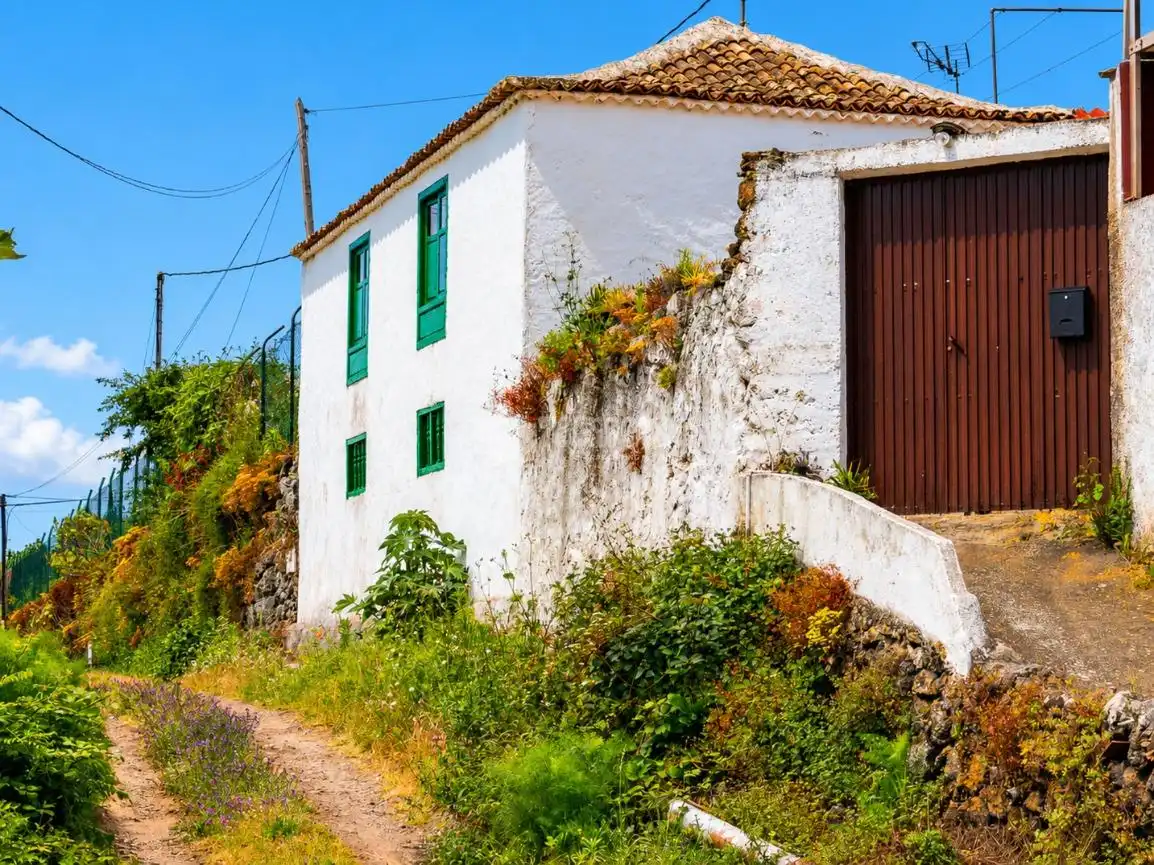 Vista exterior de Casa adosada en venta en Icod de los Vinos con Terraza