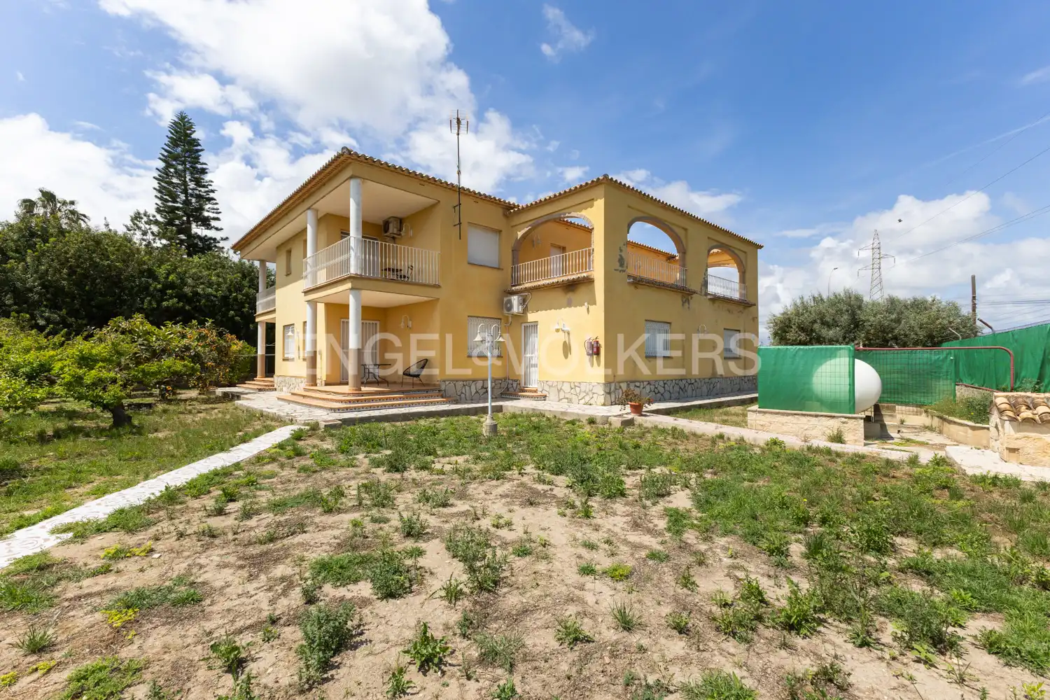 Vista exterior de Finca rústica en venta en Piles con Aire acondicionado, Calefacción y Jardín privado