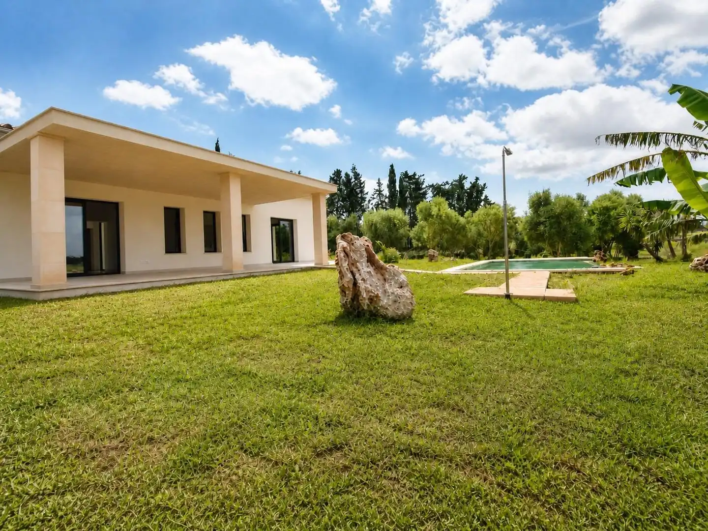 Jardín de Finca rústica en venta en Muro con Aire acondicionado, Calefacción y Jardín privado